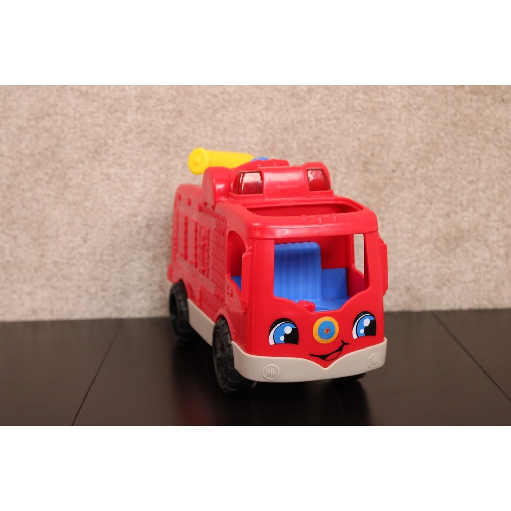 Little People Musical Toddler Toy Helping Others Fire Truck with Lights Tested